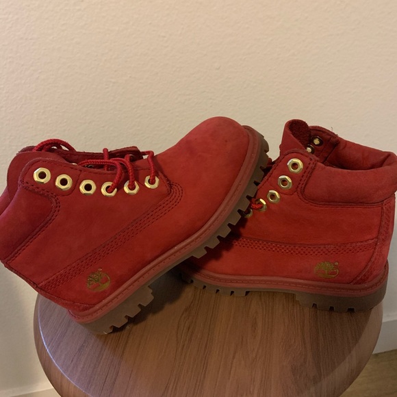 Timberland Other - Kids Timberland Boots Red